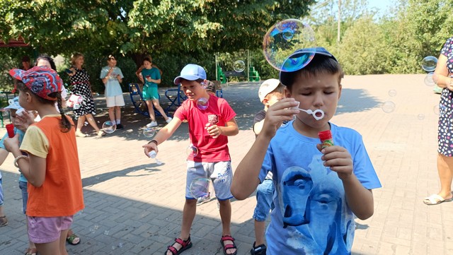 Праздник мыльных пузырей